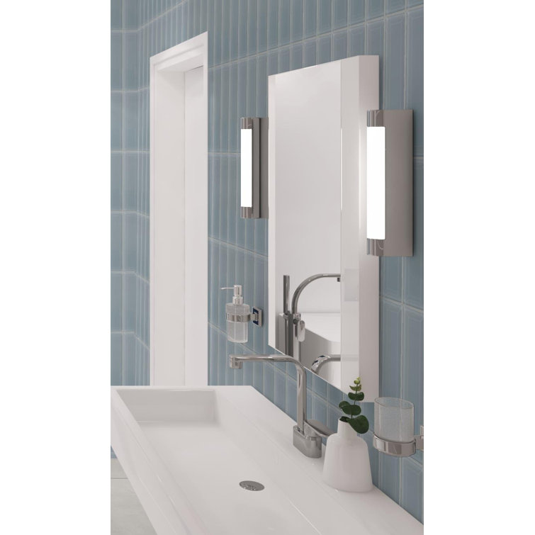 Kiwi 3" x 12" Beveled Glass Subway Wall Tile
