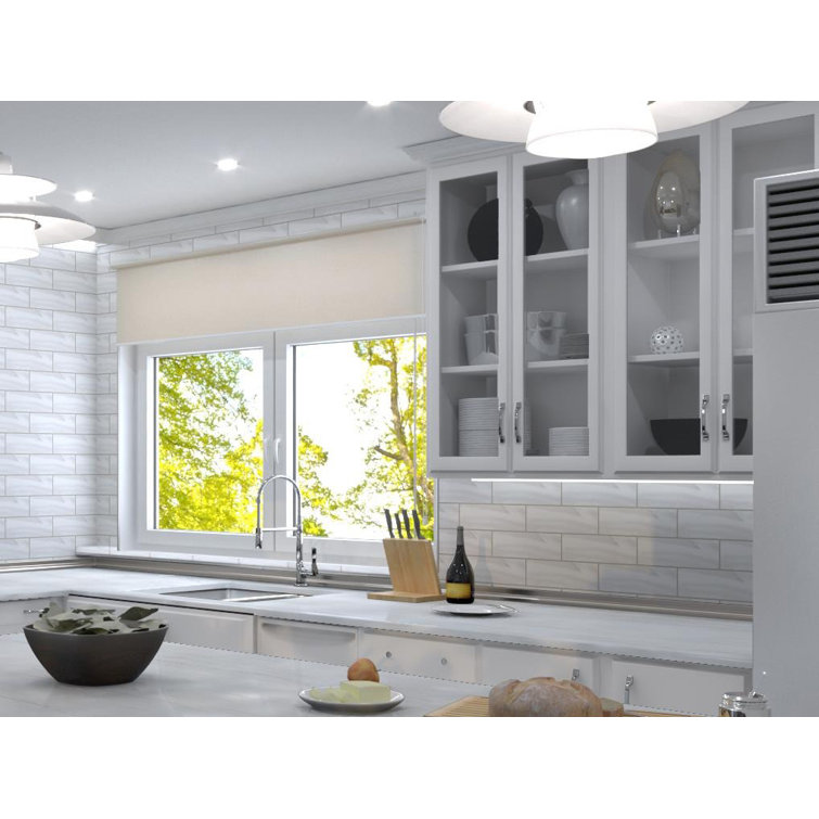 Doric 4" x 12" Matte White Ceramic Subway Wall Tile