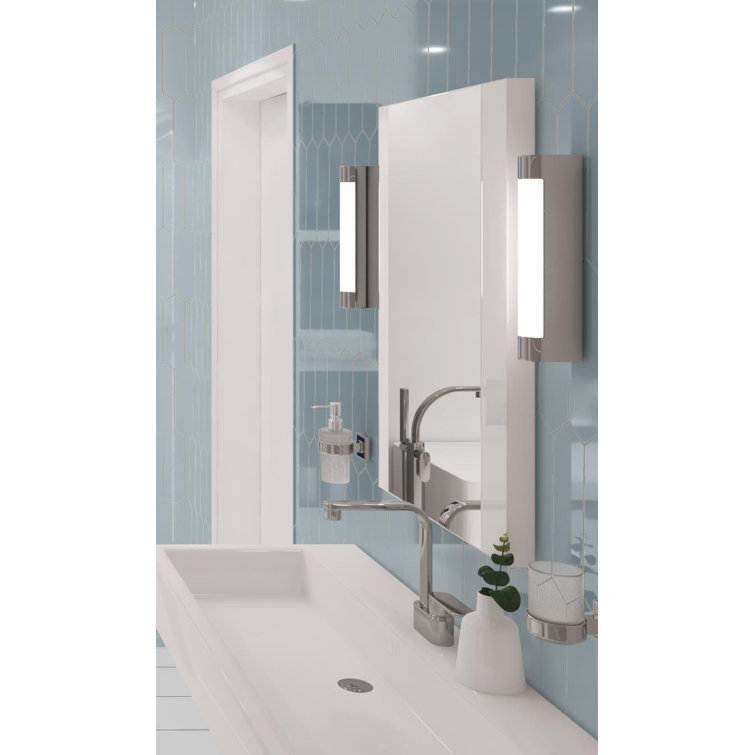 Ergo 3" x 10" Polished Blue Glass Subway Tile