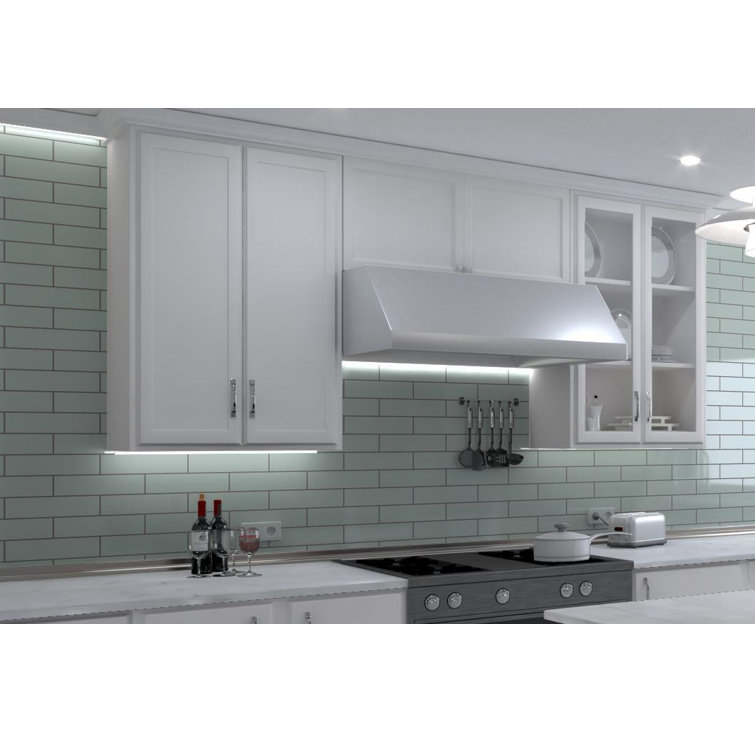Galor-Nayim 3" x 12" Glossy Blue Ceramic Subway Tile