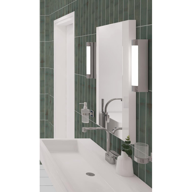 Uno 3" x 16" Blue Glazed Porcelain Subway Tile