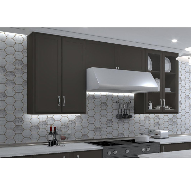 Homage 5" White Glazed Hexagonal Porcelain Tile