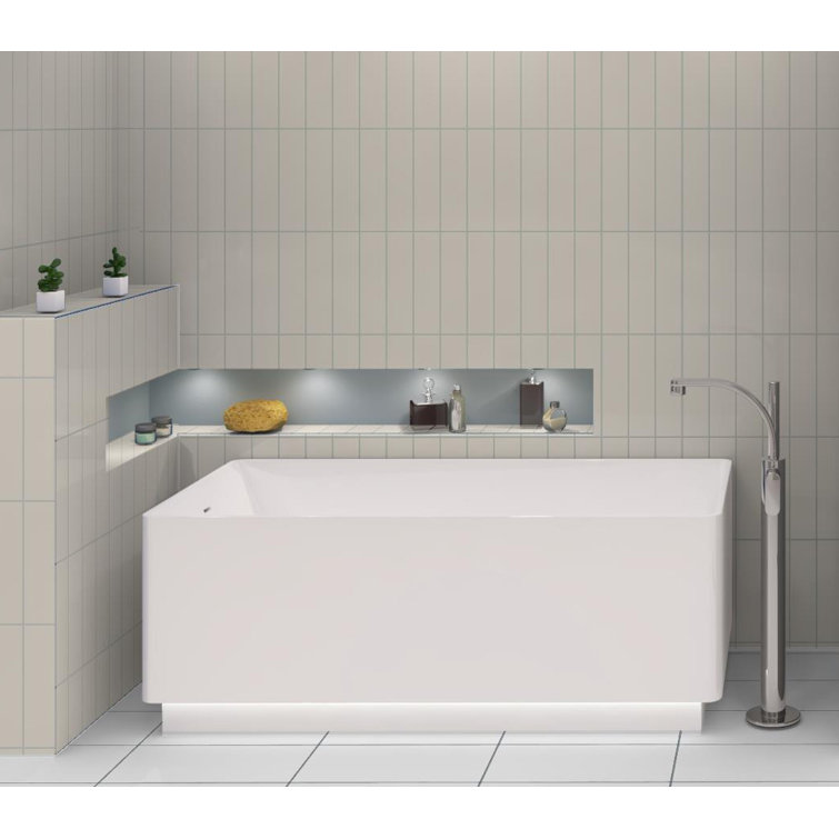 Galor-Nayim 3" x 12" Glossy White Ceramic Subway Tile
