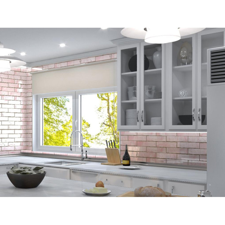 Splash Rose Pink Glossy Ceramic Subway Wall Tile