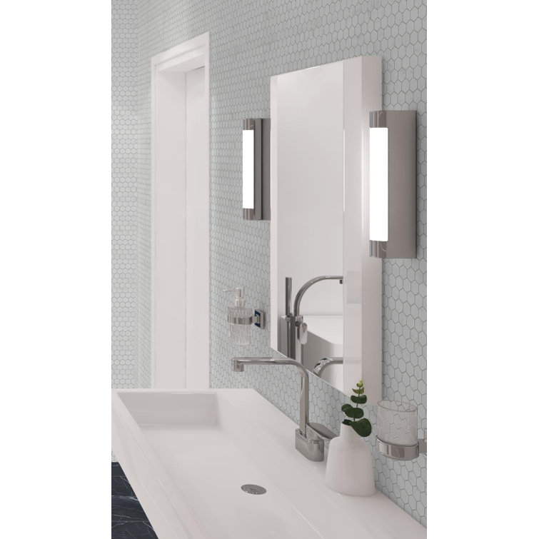 Trillion Beige Hexagon Glass Mosaic Tile for Kitchen and Bathroom