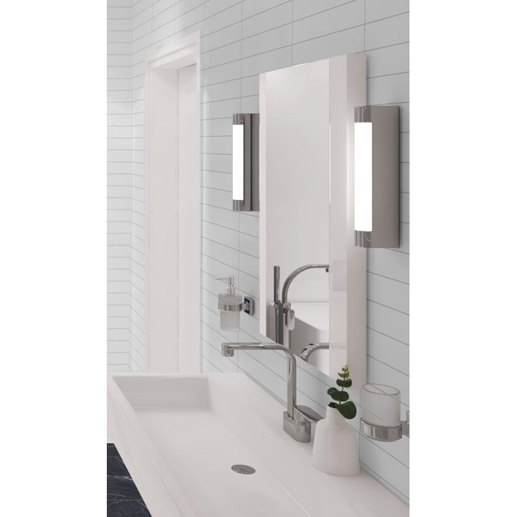 Teva 3" x 16" Glossy Gray Porcelain Subway Tile