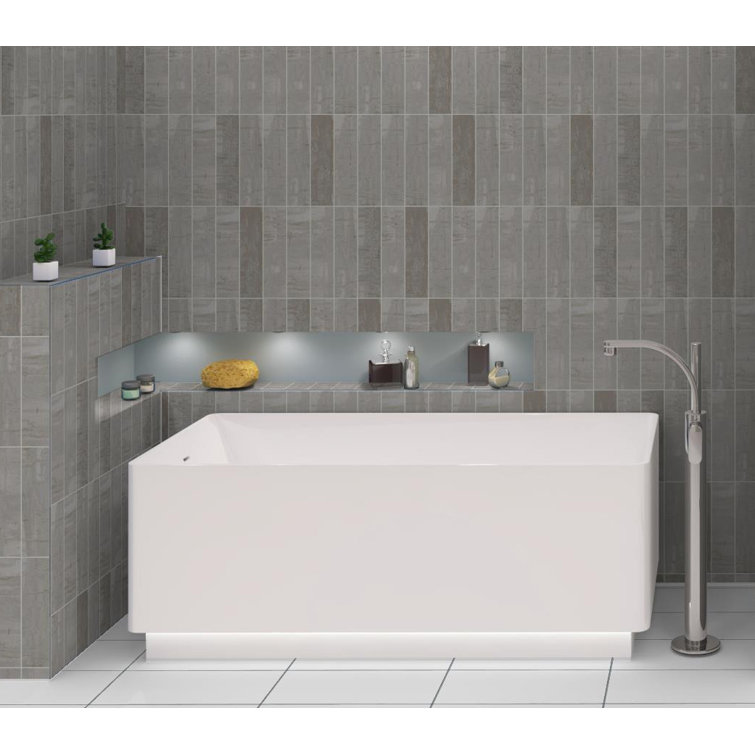 Homage 3" x 12" Brown Glazed Porcelain Subway Tile