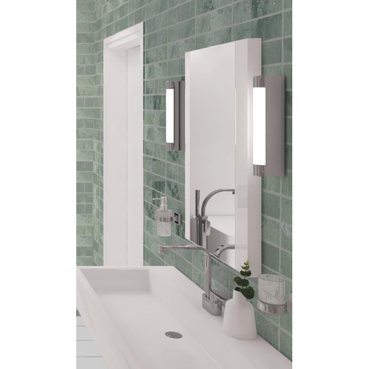 Splash Viridian Green 3" x 12" Glossy Ceramic Subway Tile