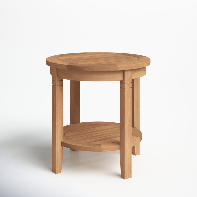 Colden Teak Outdoor Side Table