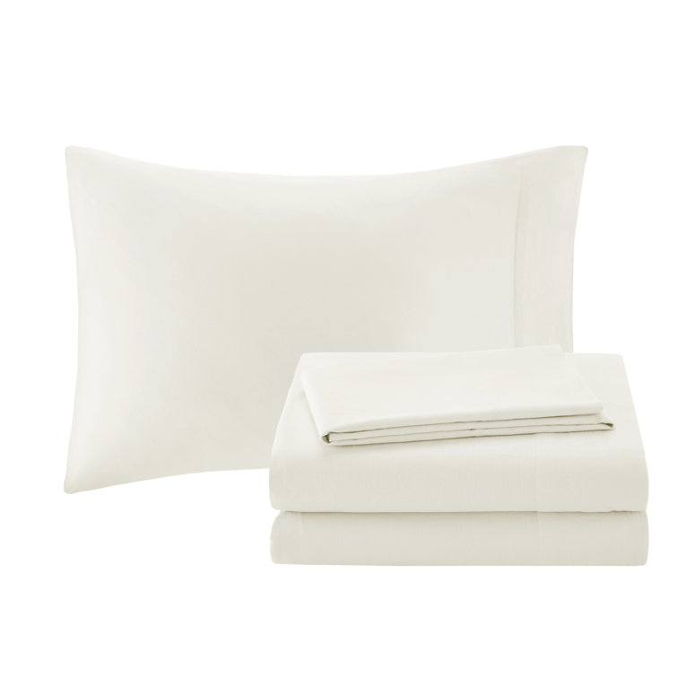 California King Gray and Teal Cotton Jacquard Bed in a Bag Set