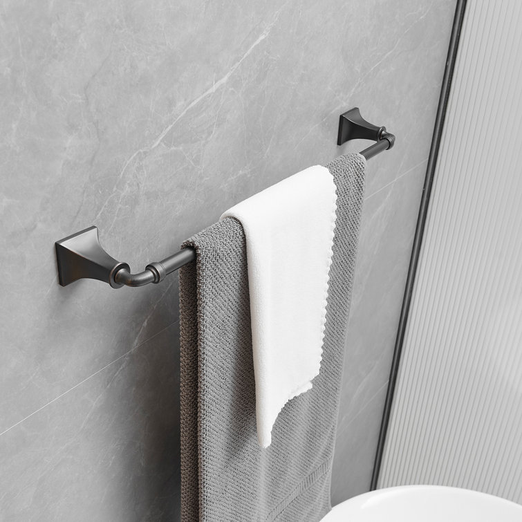Oil-Rubbed Bronze 24-Inch Metal Bathroom Hardware Set