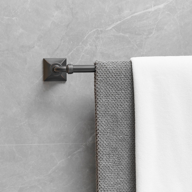 Oil-Rubbed Bronze 24-Inch Metal Bathroom Hardware Set
