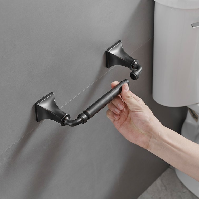 Oil-Rubbed Bronze 24-Inch Metal Bathroom Hardware Set