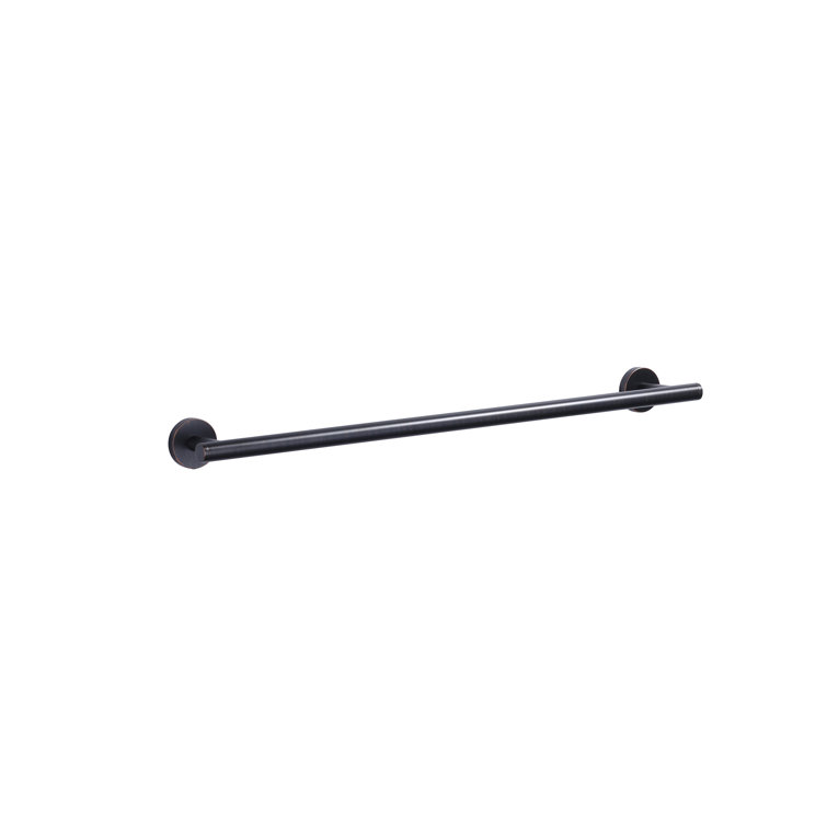 24 Inch Oil Rubbed Bronze Wall Mounted Towel Bar