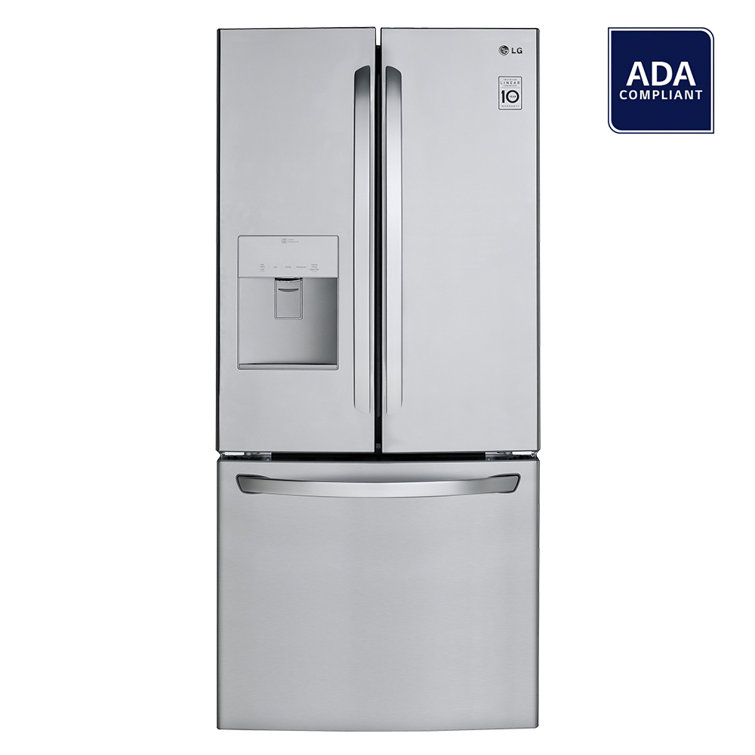 LG 22 Cu. Ft. Stainless Steel French Door Refrigerator