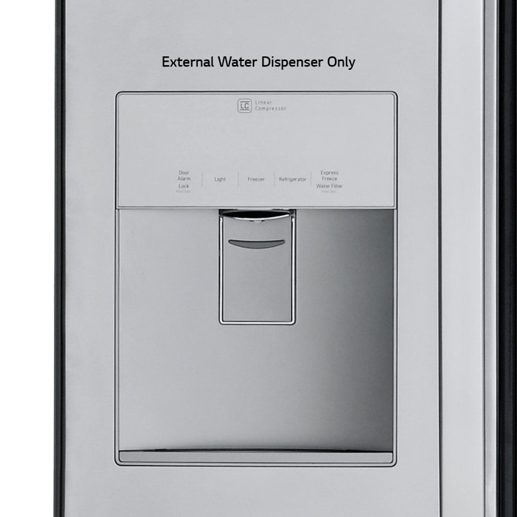 LG 22 Cu. Ft. Stainless Steel French Door Refrigerator