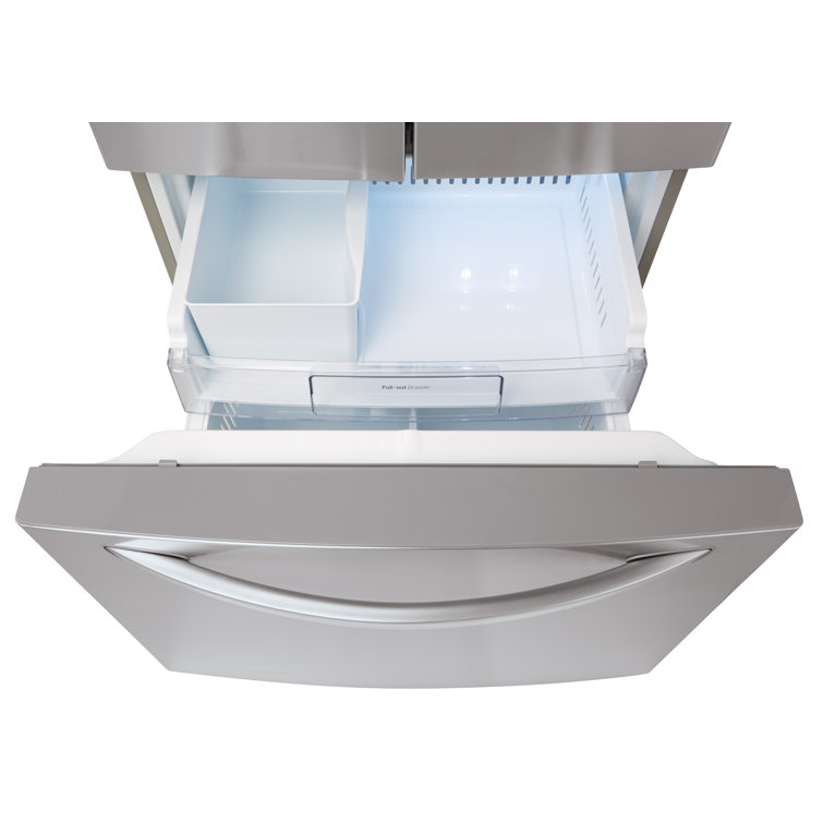 LG 22 Cu. Ft. Stainless Steel French Door Refrigerator