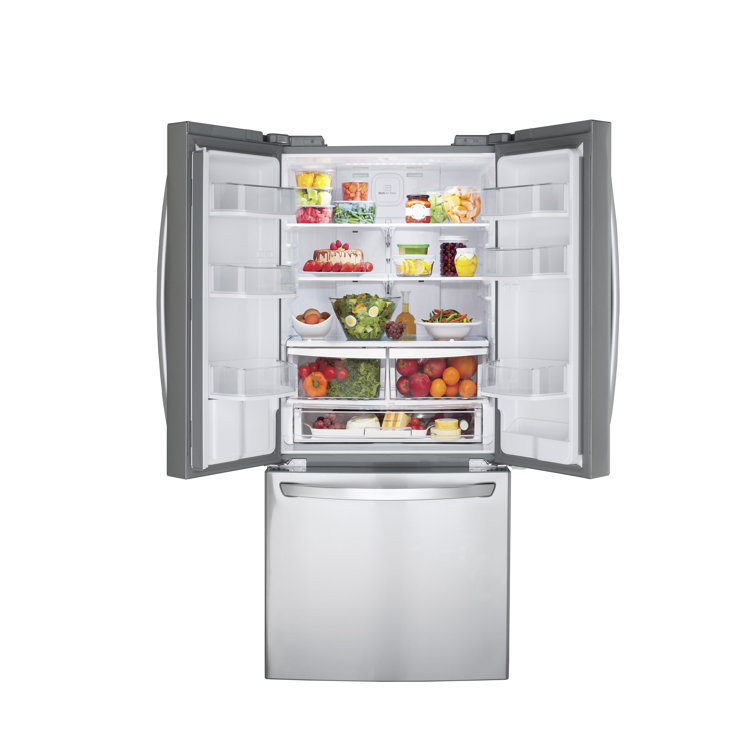 LG 22 Cu. Ft. Stainless Steel French Door Refrigerator