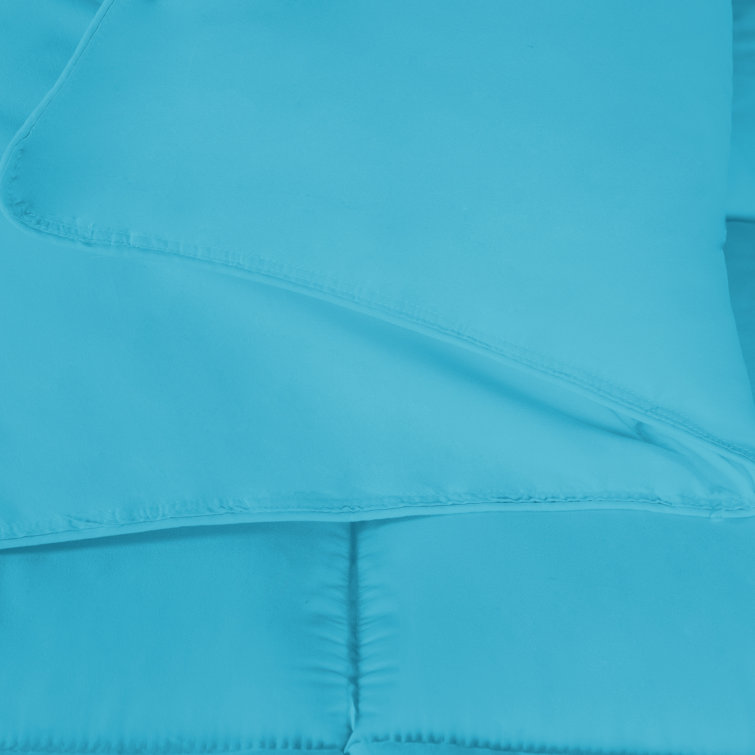 Winter Blue Full Reversible Down Alternative Comforter Set