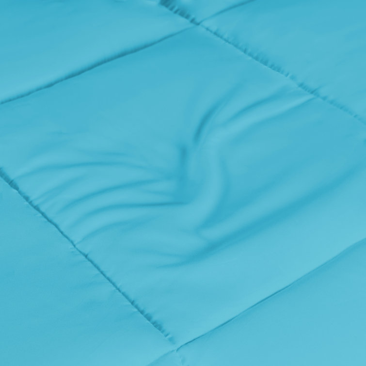 Winter Blue Full Reversible Down Alternative Comforter Set
