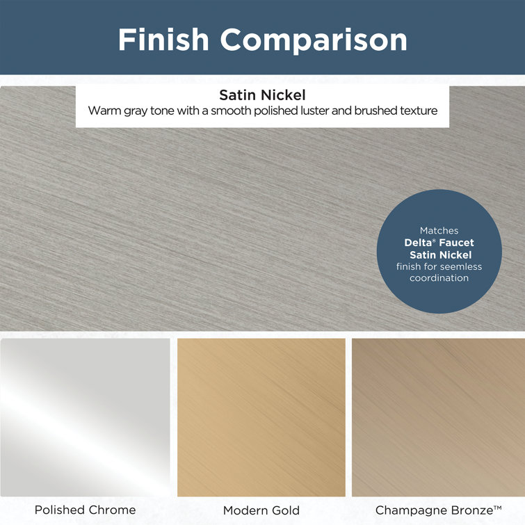 Brushed Nickel 8-13/16" Modern Cabinet Pull Handle