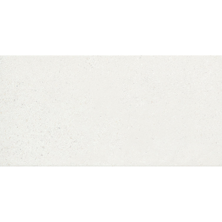 Erosion Glacier Matte Porcelain 12" x 24" Rectangle Stone-Look Tile