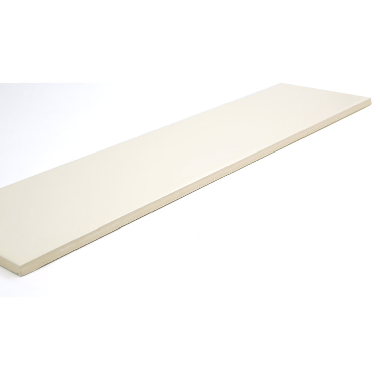 Ivory Matte Rectangular Ceramic Kitchen Backsplash Tile