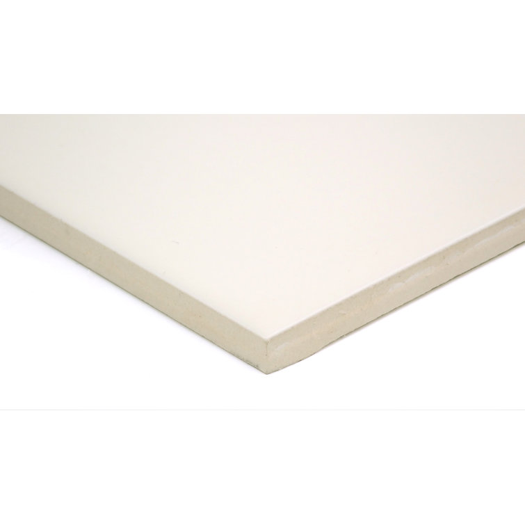 Ivory Matte Rectangular Ceramic Kitchen Backsplash Tile