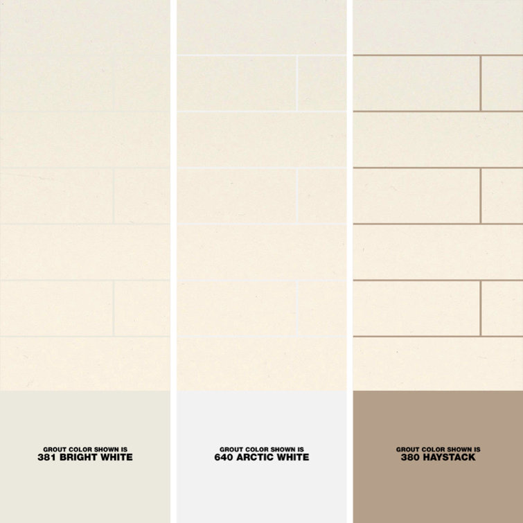 Ivory Matte Rectangular Ceramic Kitchen Backsplash Tile