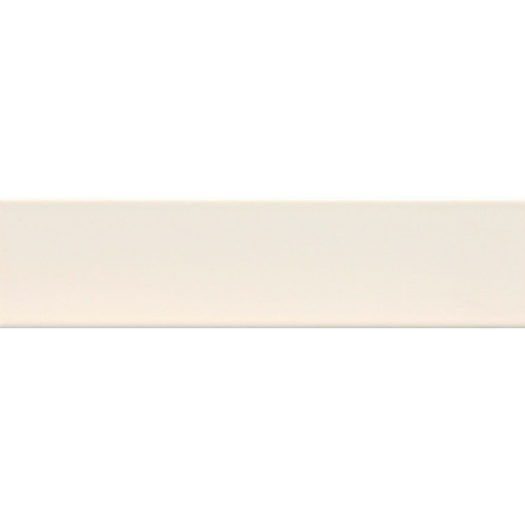 Ivory Matte Rectangular Ceramic Kitchen Backsplash Tile