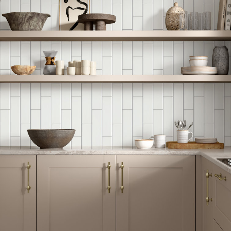 Ice Matte 2x8 Ceramic Subway Tile
