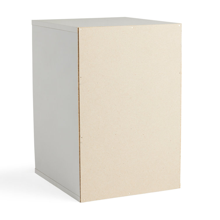 Gray 11-Compartment Vertical Desktop Organizer
