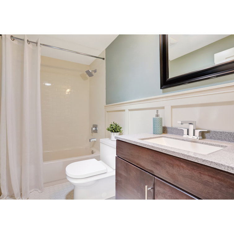 White High Efficiency Two-Piece Elongated Toilet with Soft Close Lid