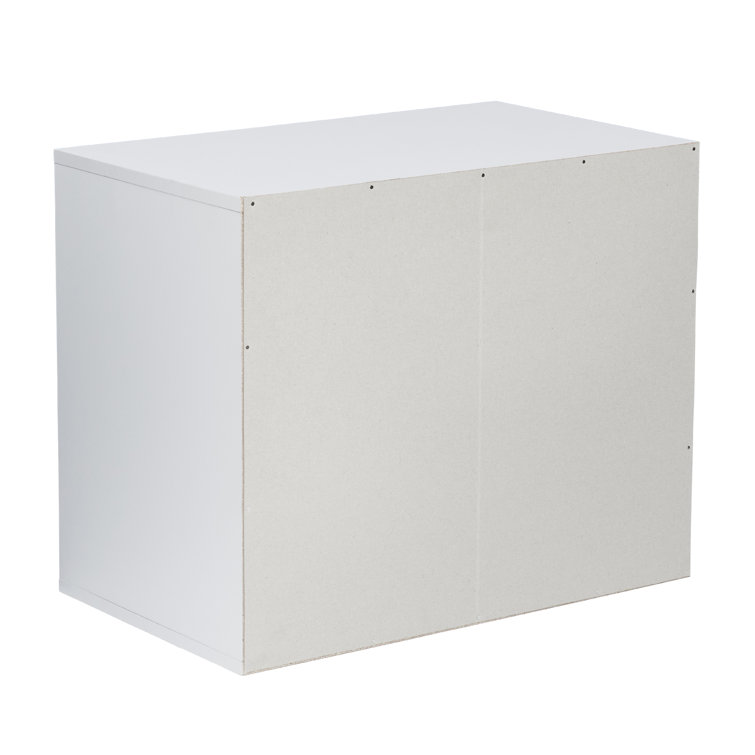 Modular 12-Compartment Gray Hardboard Literature Sorter