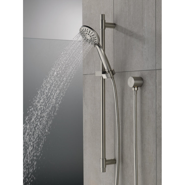 Stainless Steel Adjustable Handheld Shower with Slide Bar
