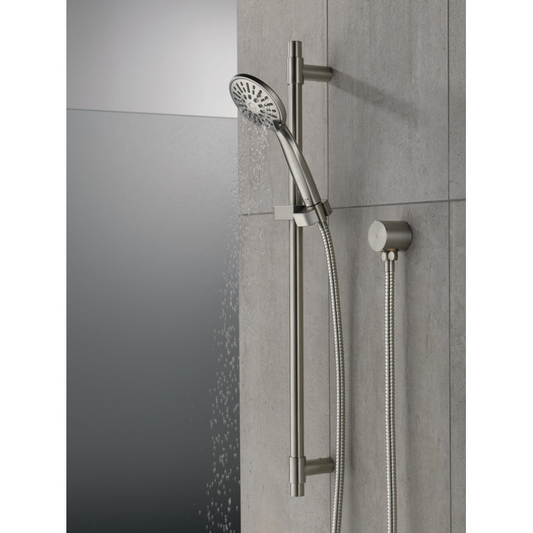 Stainless Steel Adjustable Handheld Shower with Slide Bar