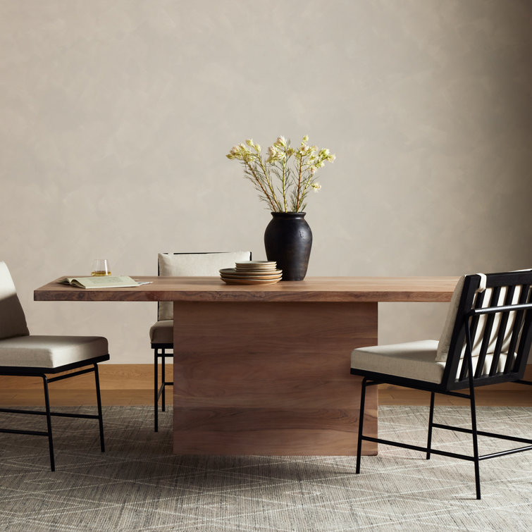 Ridley Natural Grain Solid Acacia Wood Dining Table