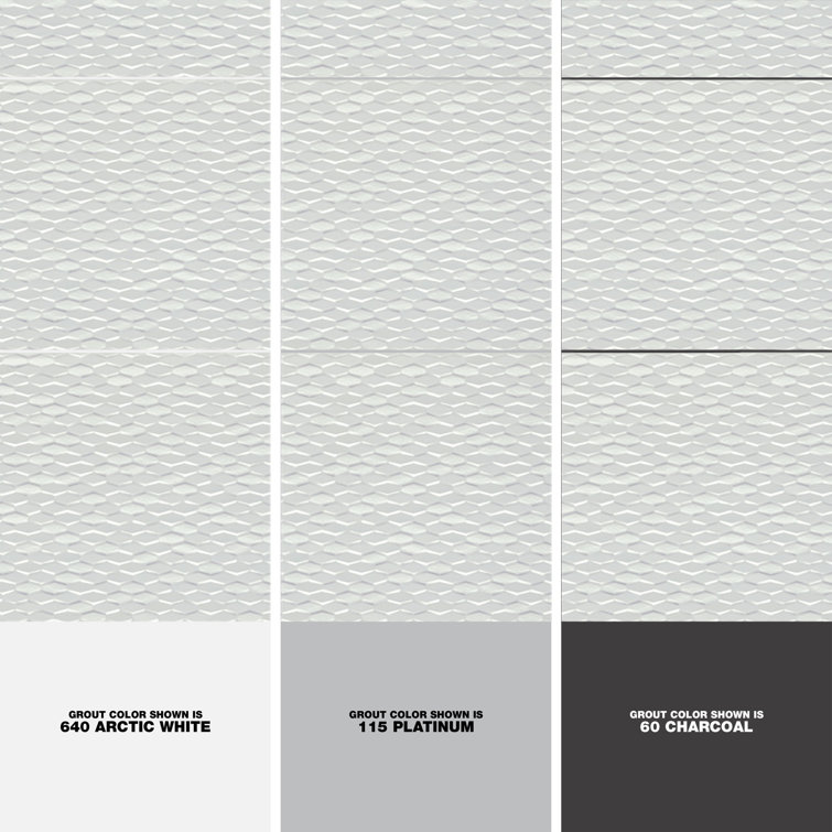 Large Glossy White Ceramic Rectangle Wall Tile