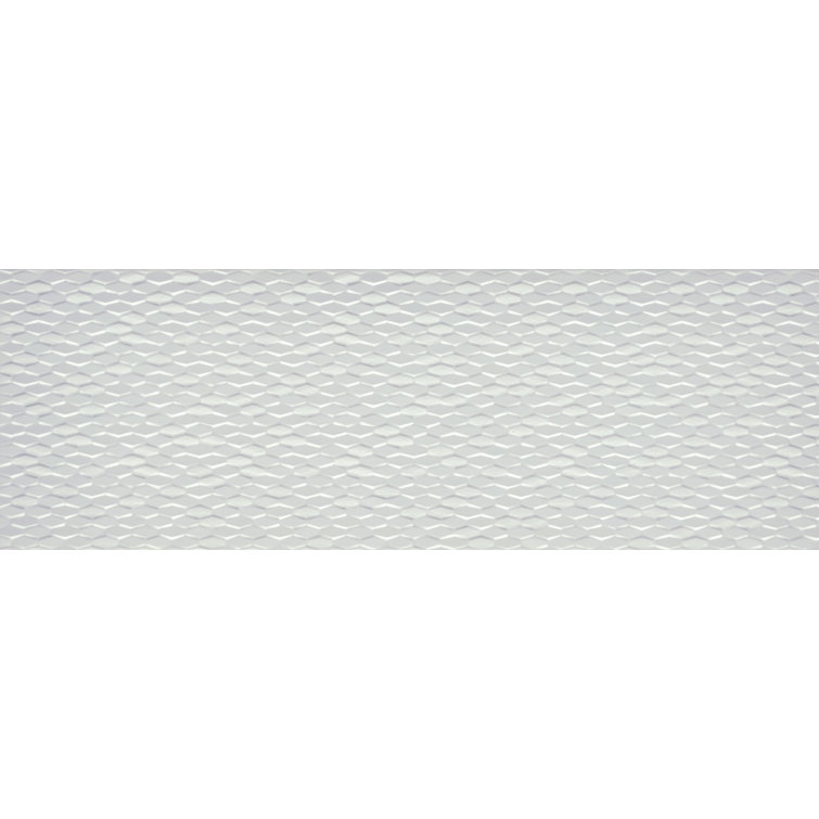 Large Glossy White Ceramic Rectangle Wall Tile