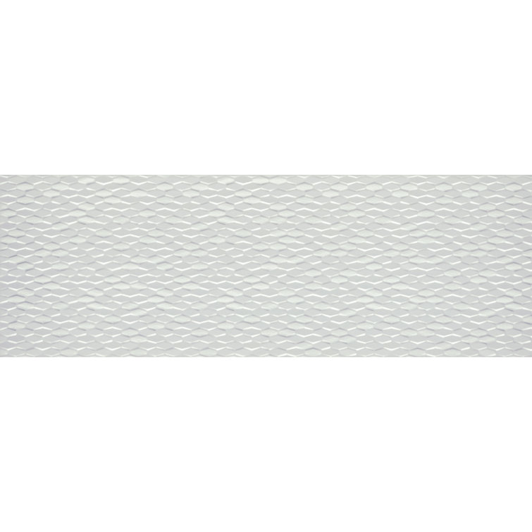 Large Glossy White Ceramic Rectangle Wall Tile