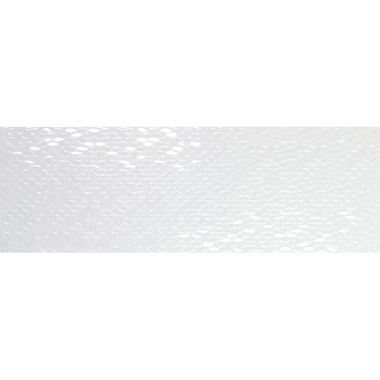 Large Glossy White Ceramic Rectangle Wall Tile