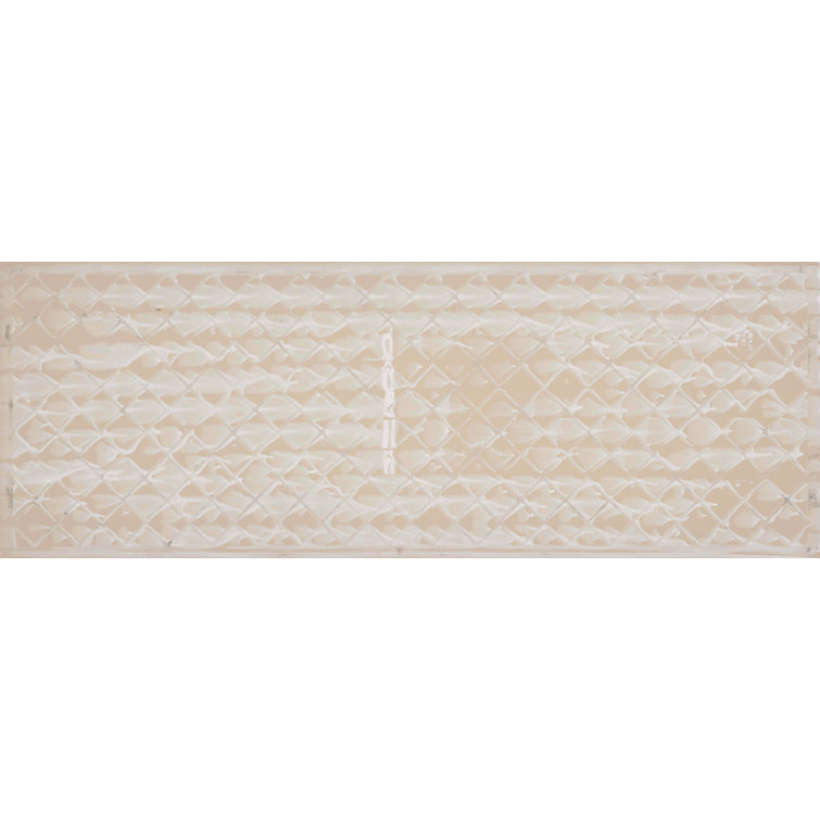 Sculpture White Matte Porcelain Stone Look Tile 12" x 24"