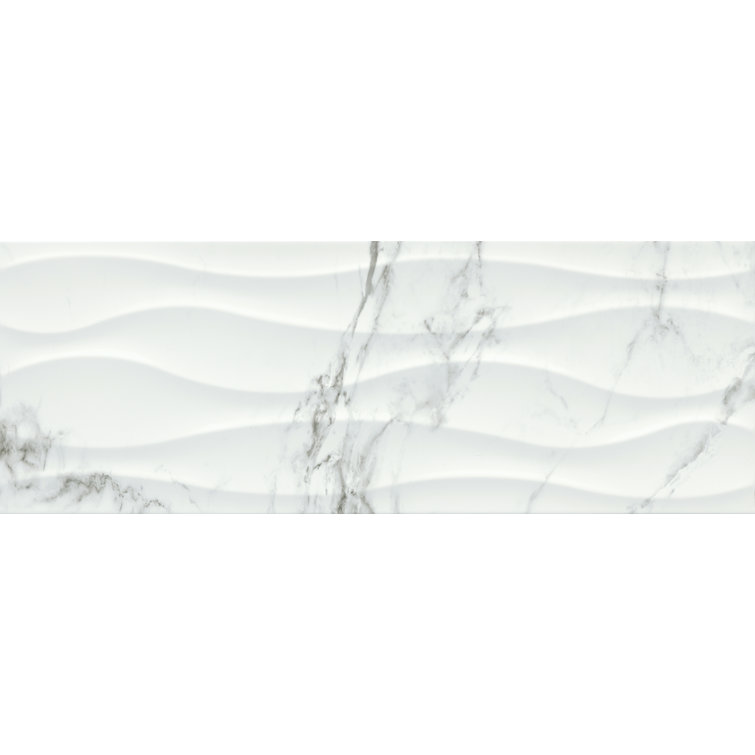 Venato Wave 13'' x 13'' Polished Ceramic Wall Tile