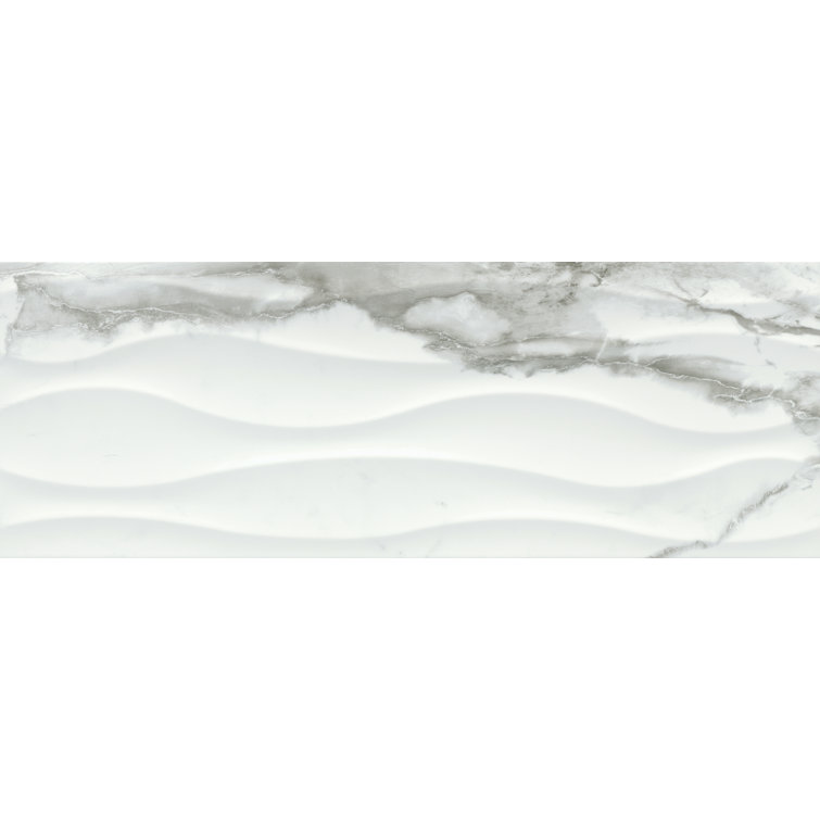 Venato Wave 13'' x 13'' Polished Ceramic Wall Tile