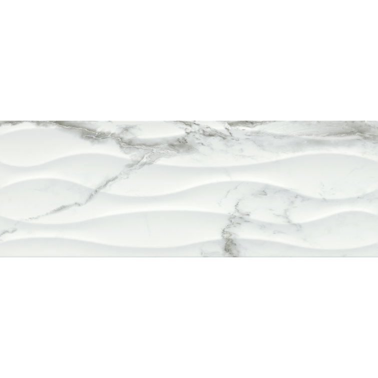 Venato Wave 13'' x 13'' Polished Ceramic Wall Tile