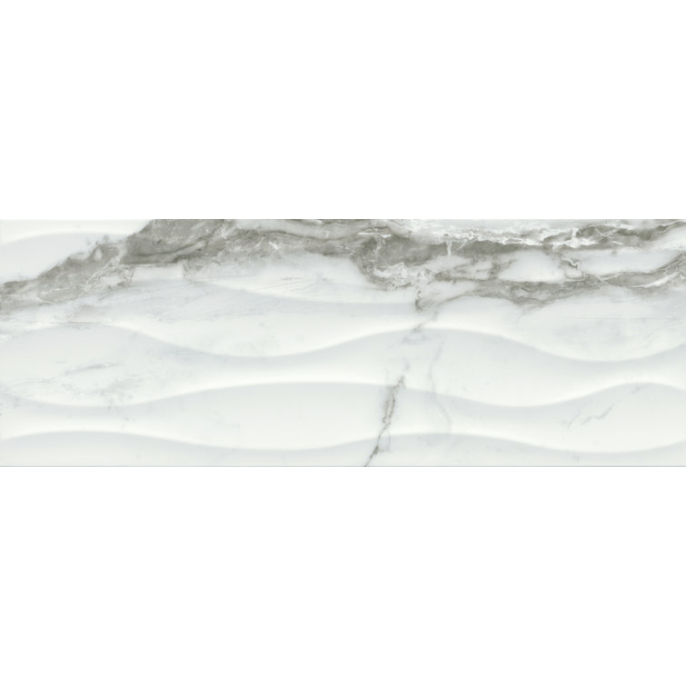 Venato Wave 13'' x 13'' Polished Ceramic Wall Tile
