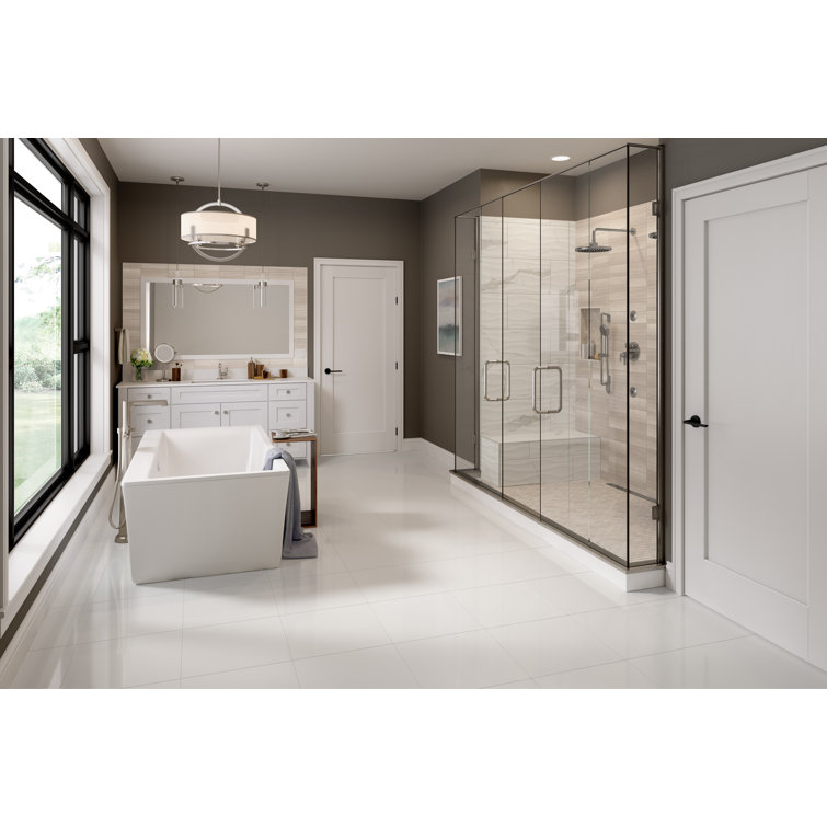 Venato Wave 13'' x 13'' Polished Ceramic Wall Tile
