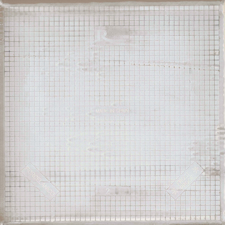 Rhapsody 13" x 13" Matte Black Porcelain Field Tile