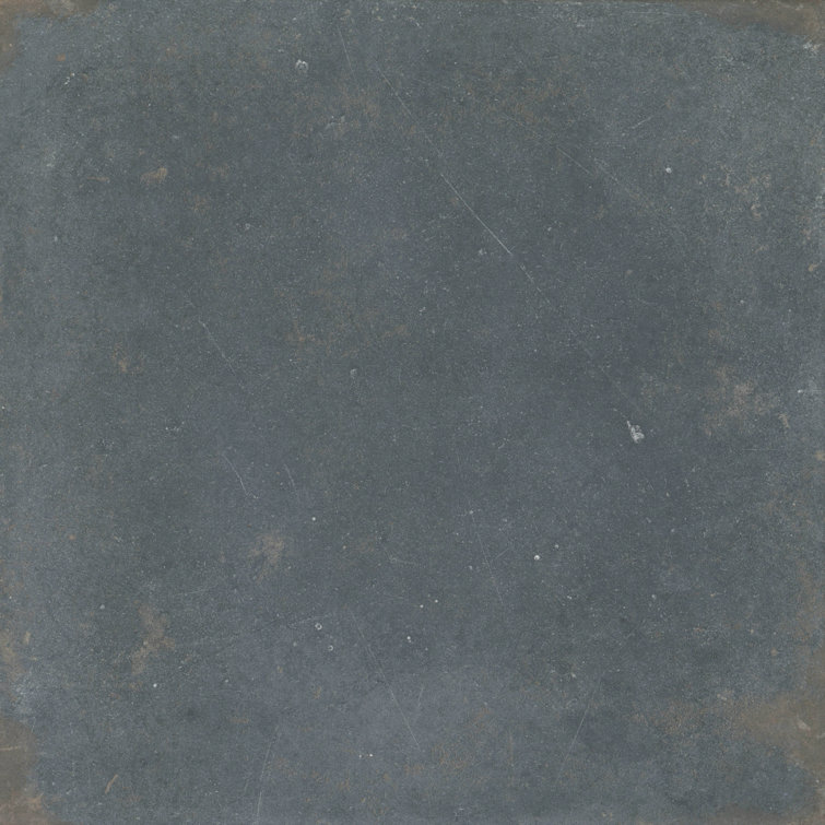 Rhapsody 13" x 13" Matte Black Porcelain Field Tile