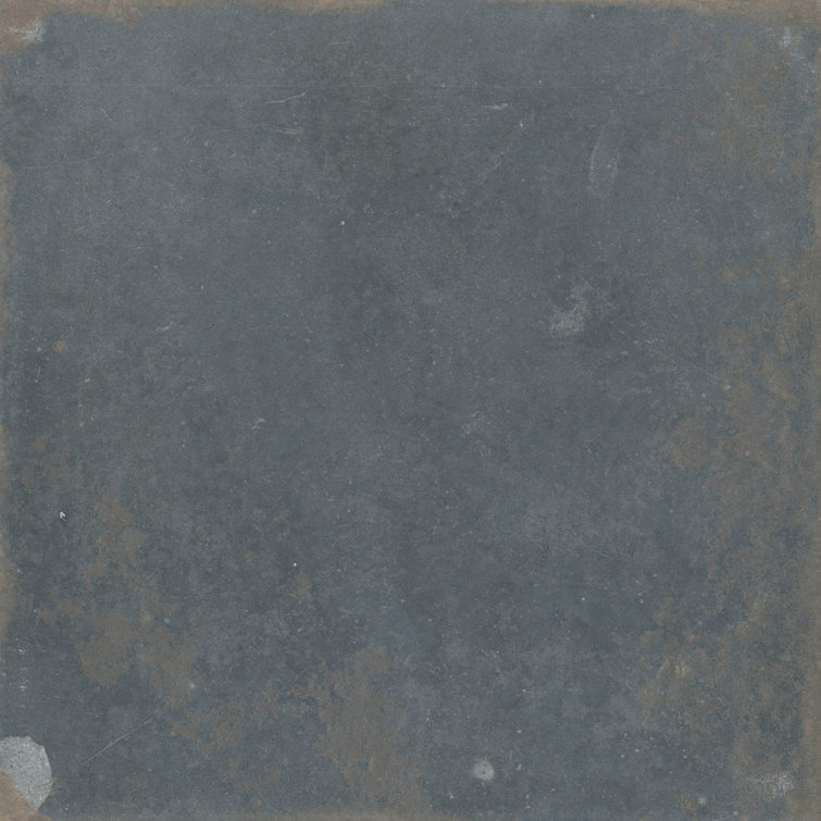 Rhapsody 13" x 13" Matte Black Porcelain Field Tile